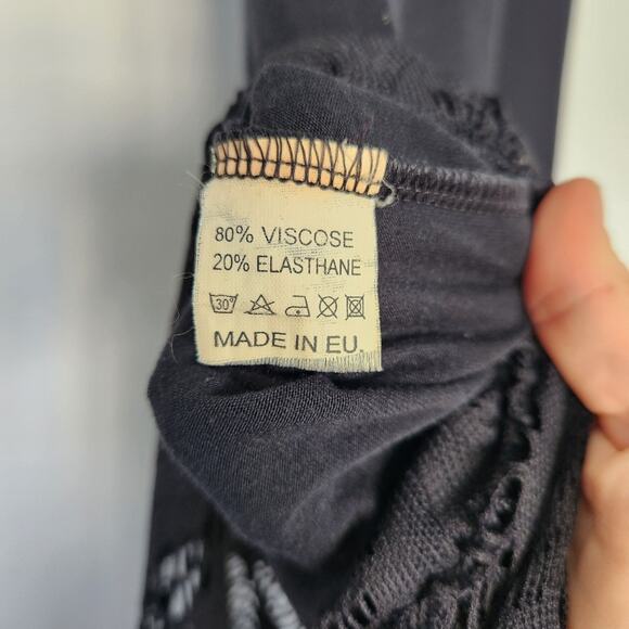 Anatomie Lace Trim Tank Dress S Whimsigoth Grunge Coquette - Picture 6 of 9